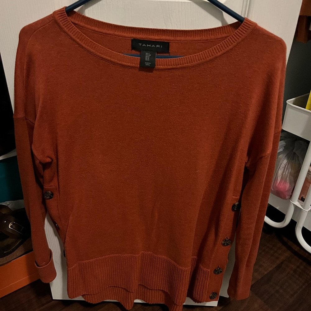 Button sweater